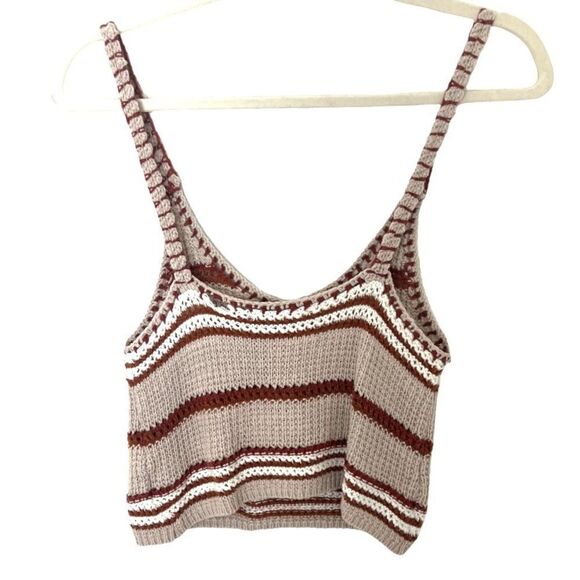 American Eagle crochet crop tank top - Picture 3 of 11